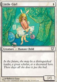 マジック：ザ・ギャザリング Little Girl Foil BGS 8.5 Unhinged MTG Amazon.com: Magic The Gathering - Little Girl - Unhinged